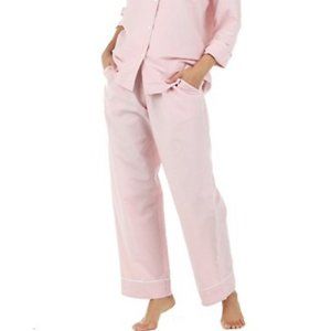 Papinelle Women's 100% Cotton Pink Pajama Pants S